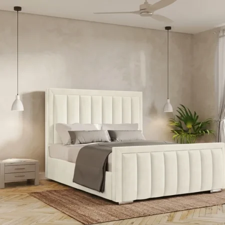 Luxury Panel Line Bumper Bed