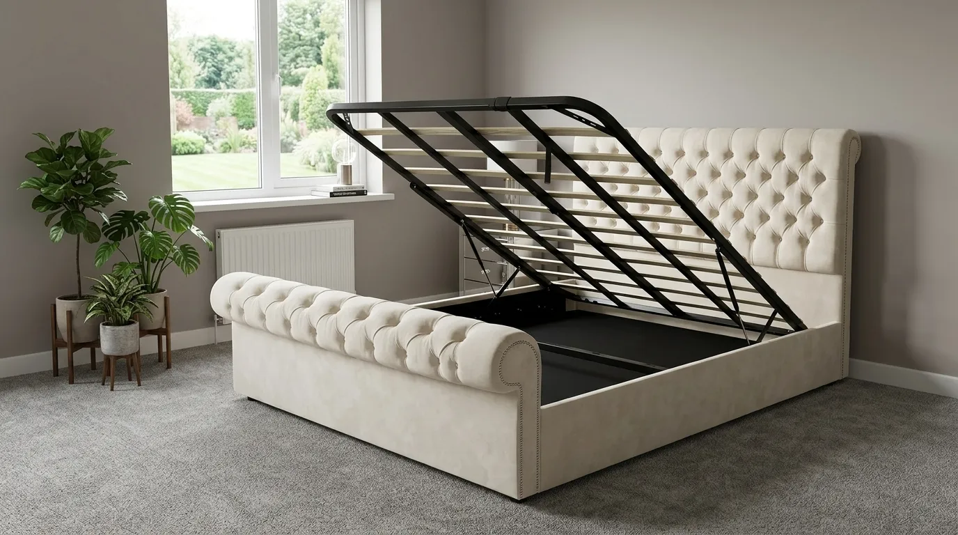 Luxury Sleigh Bed - Image 2