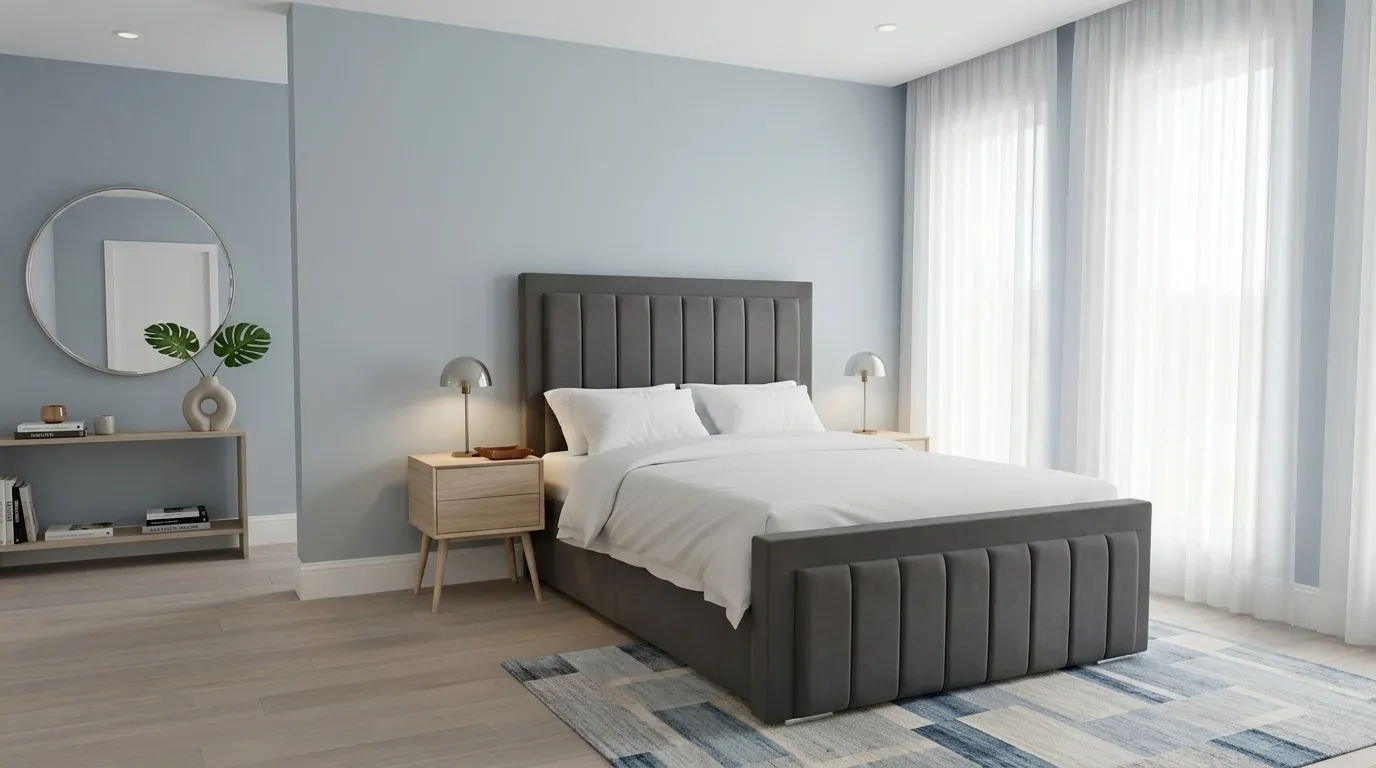 Luxury Panel Line Bumper Bed - Image 3
