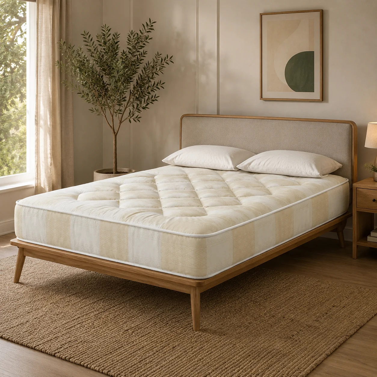 Deep Quilt Semi Orthopaedic Mattress 7 to 8 inch