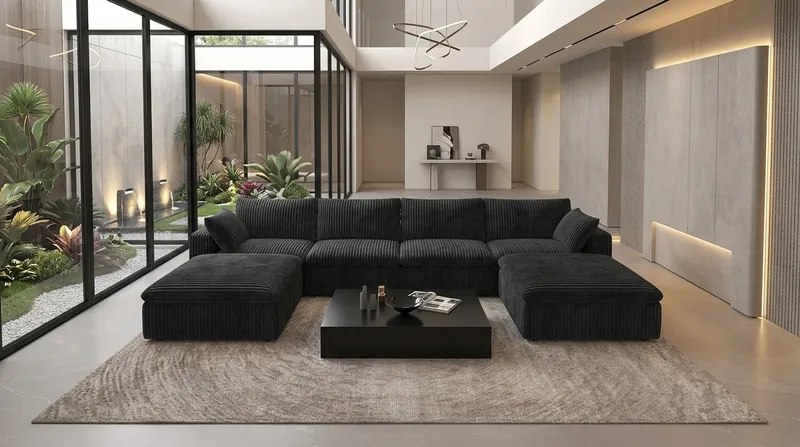 U shape Sofa - Image 2