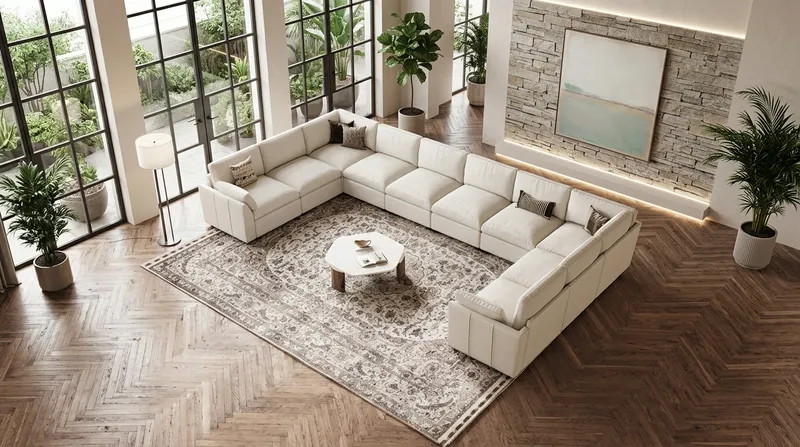U shape Sofa - Image 3
