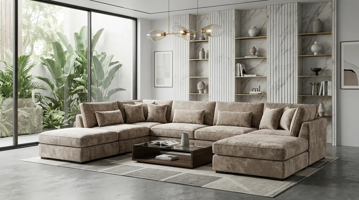 U shape Sofa